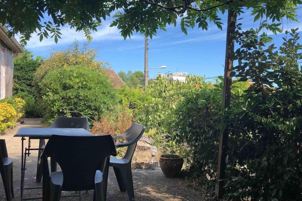 Maison A Arcachon Avec Piscine Hors-Sol Bagian luar foto