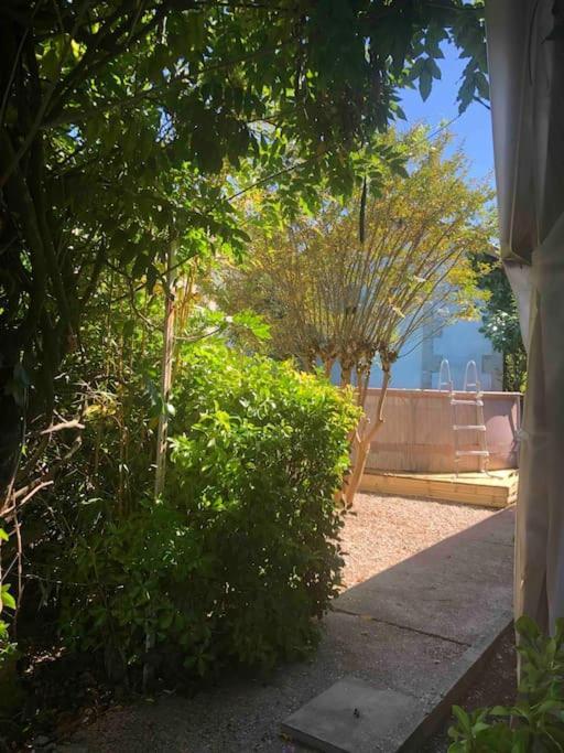 Maison A Arcachon Avec Piscine Hors-Sol Bagian luar foto