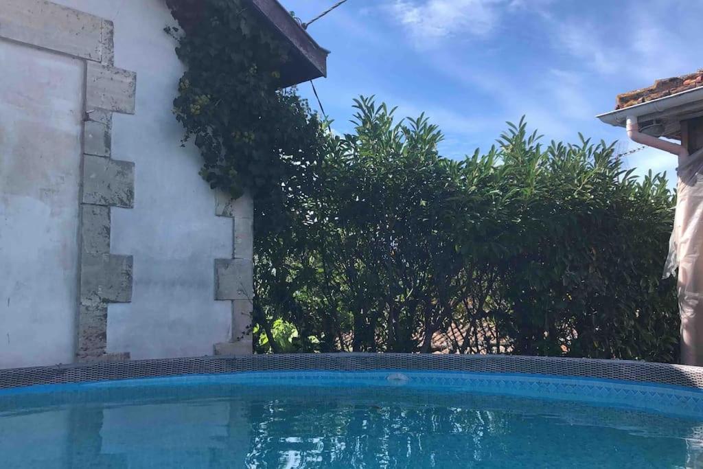 Maison A Arcachon Avec Piscine Hors-Sol Bagian luar foto