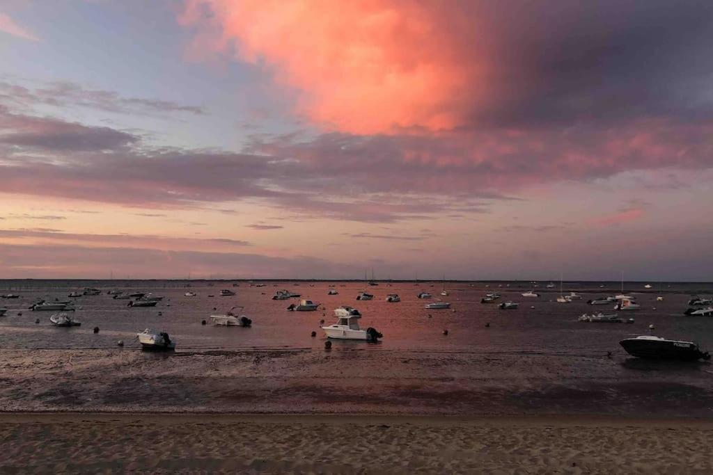 Maison A Arcachon Avec Piscine Hors-Sol Bagian luar foto